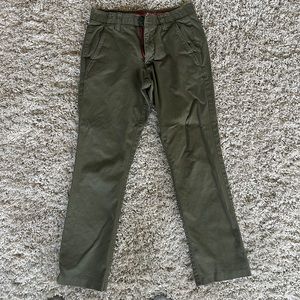 Under armour flexible waist green sport pants